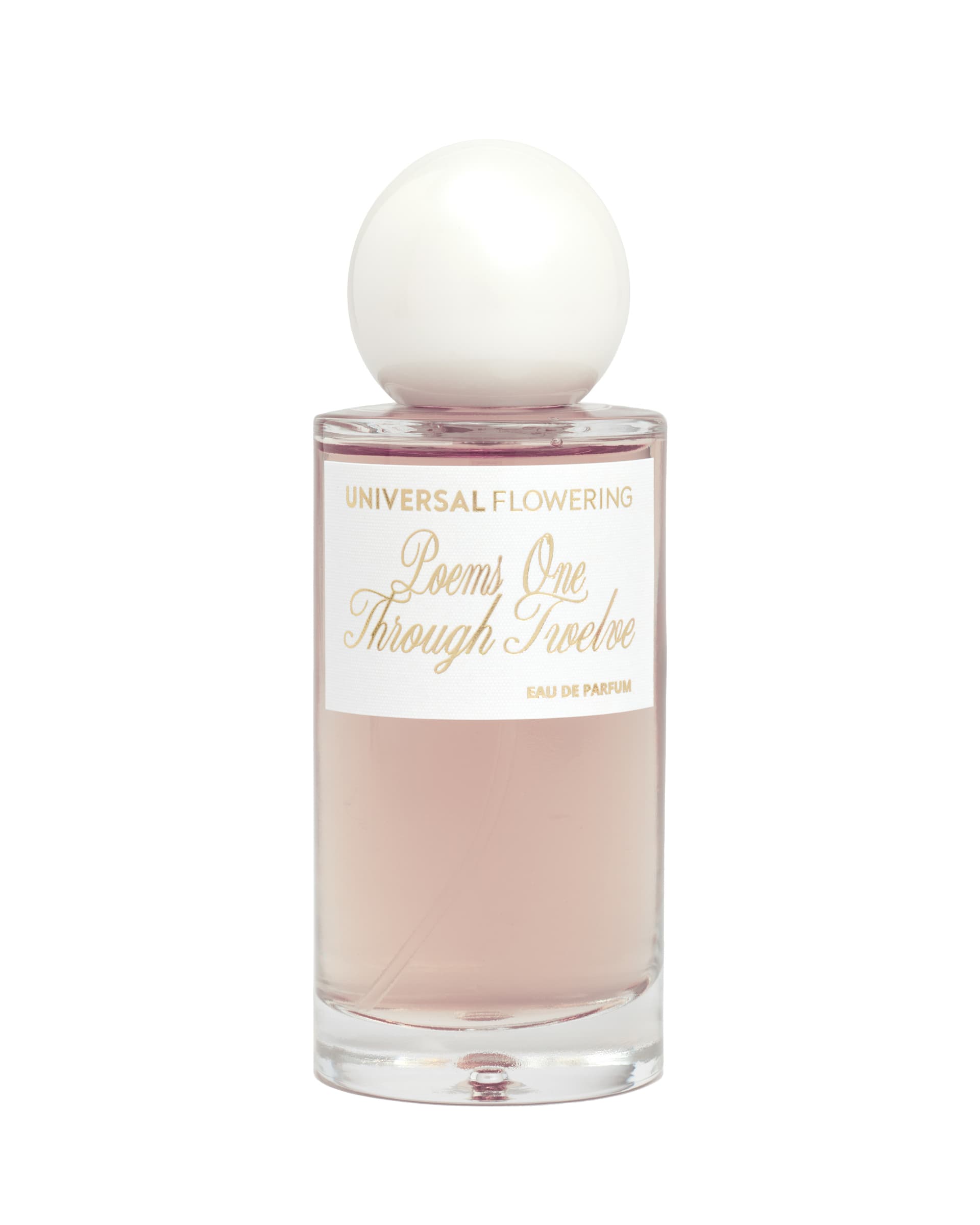 Poems One Through Twelve bottle