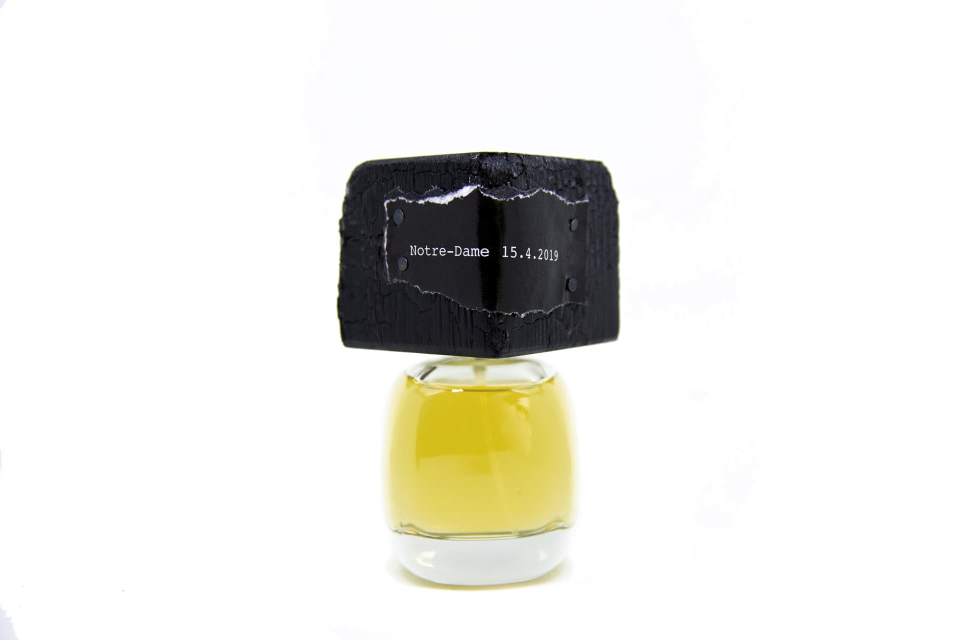 Notre Dame 15 4 2019 bottle