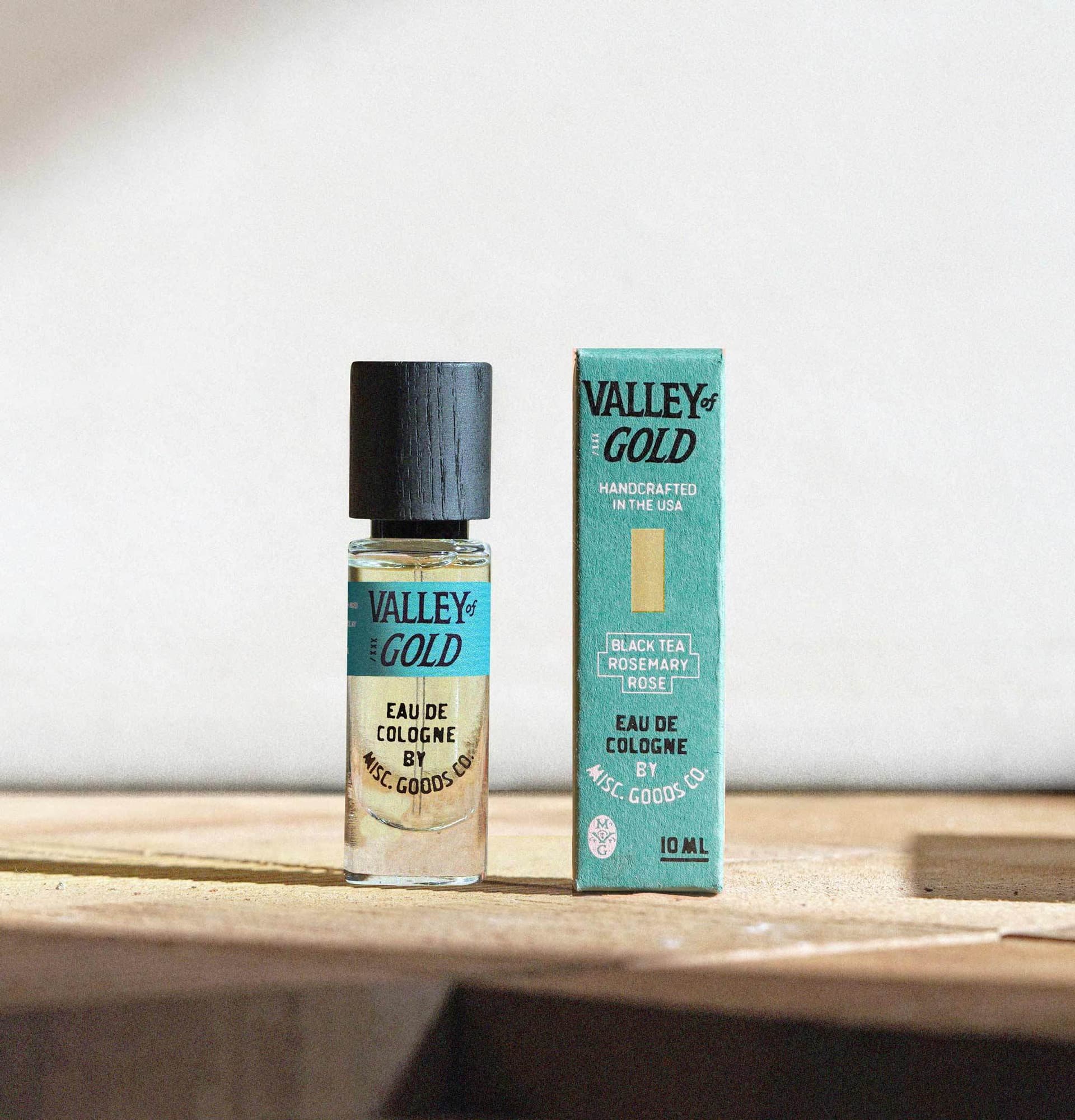 Valley of Gold Eau De Cologne bottle