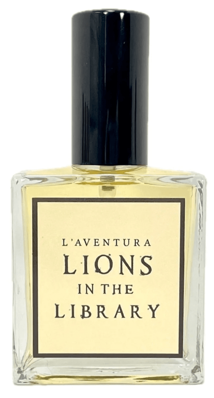 Lions in the Library bottle