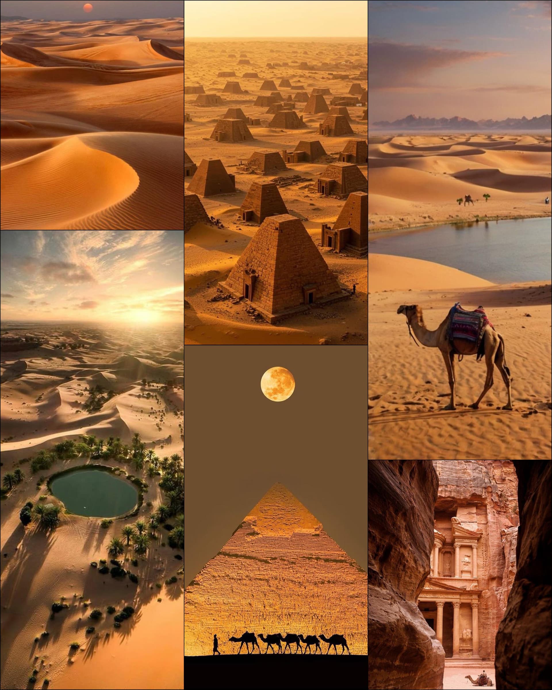 Desert Dreams at Dusk - Image 1