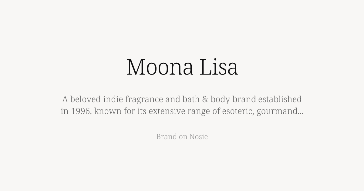 Explore Moona Lisa - Nosie